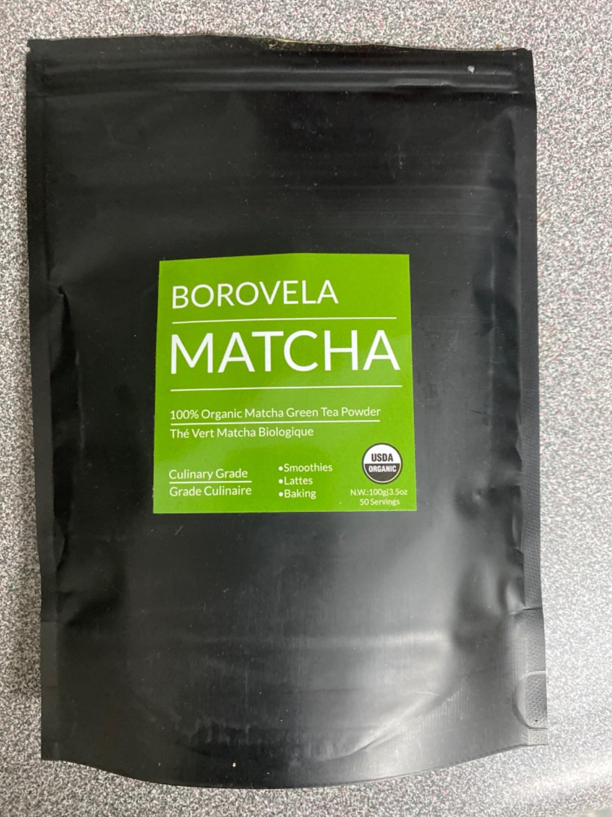 Organic Matcha Green Tea Powder - Culinary Grade USDA Certified - Green ...