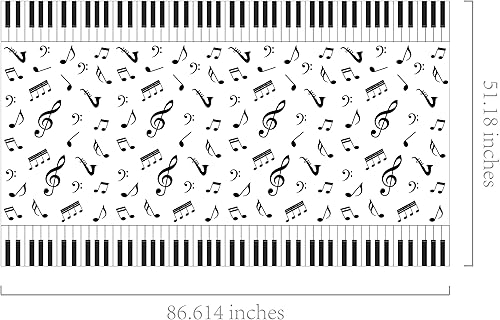 Miniatura 394 de CC HOME 1 pieza de mantel de plástico para fiesta de los 90 de 54 x 87 pulgadas de largo, mantel vintage retro de los 90 de hip hop, tema de 1990