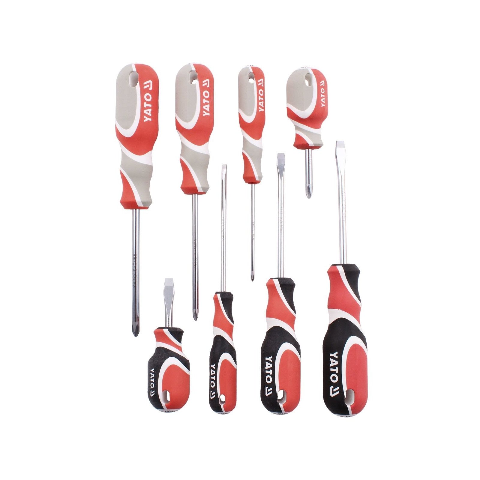 YATO YT-2670 - Juego de destornilladores 8pcs svcm55