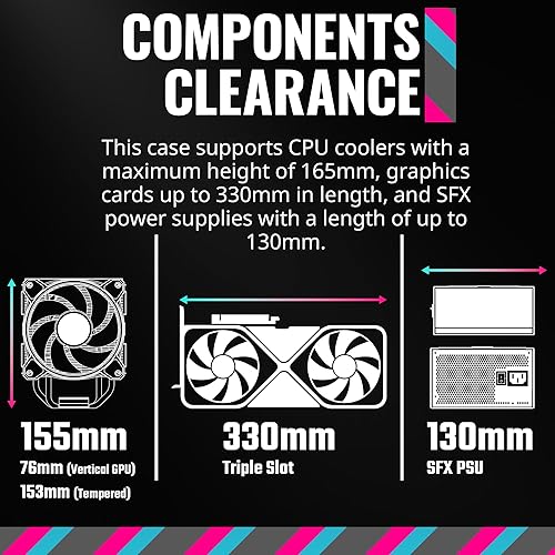 Miniatura 4 de Cooler Master - Modelo Cooler Master NR200P - Carcasa para Mini ITX (cristal templado o panel ventilado, cable elevador PCI), color blanco