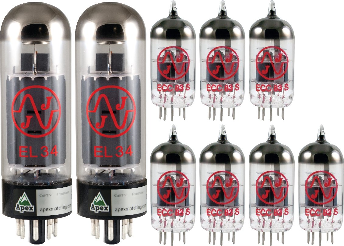 Vacuum Tube Set for Bogner Shiva, Apex Matched