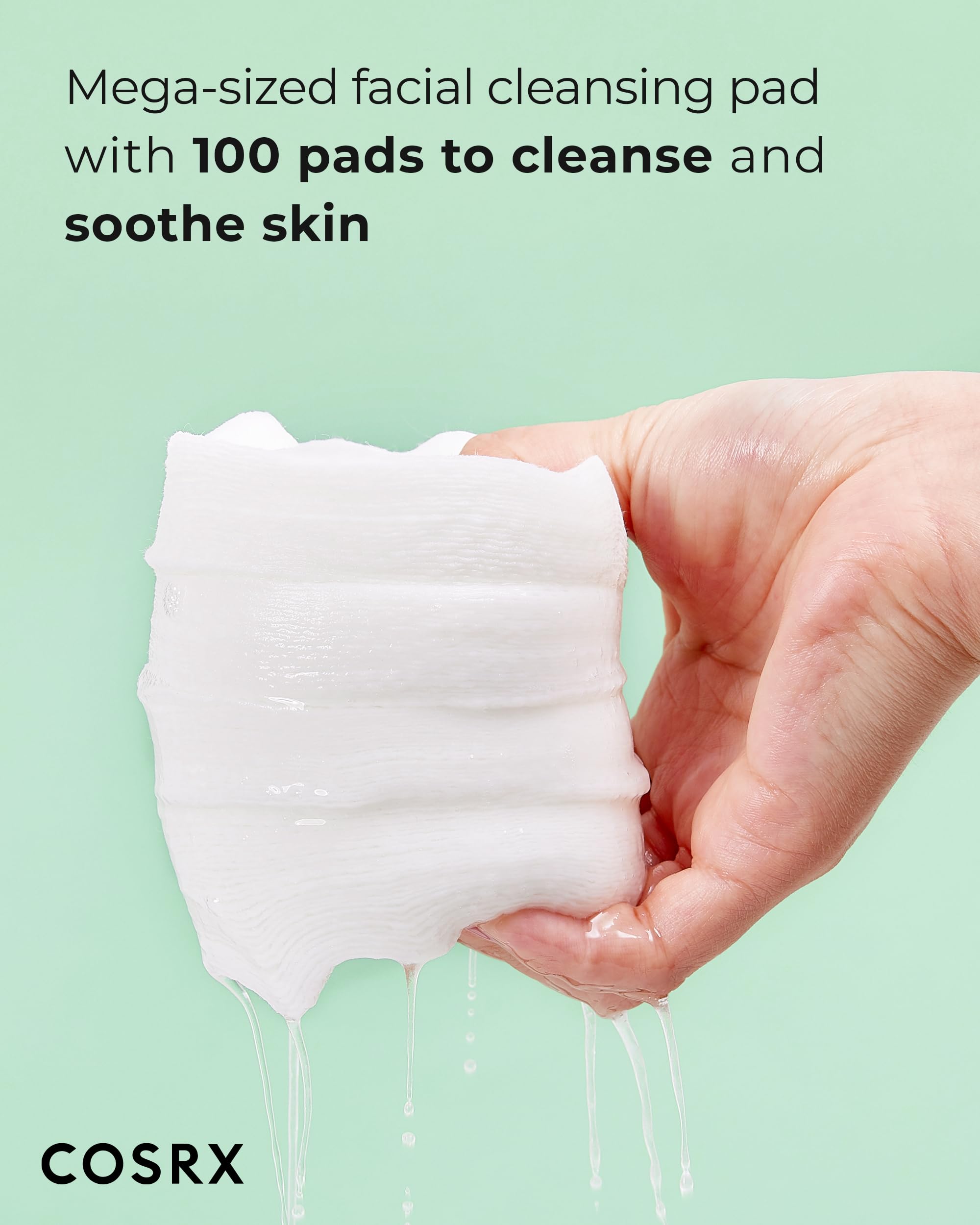 Amazon.com: COSRX Pure Fit Cica Low pH Cleansing Pad, 100 pads