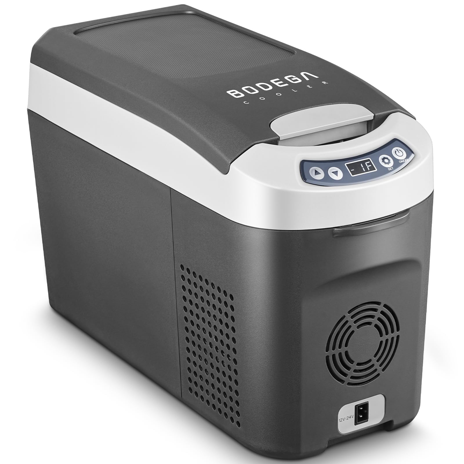 BODEGA 0.5 cu ft Compact Freezer Black