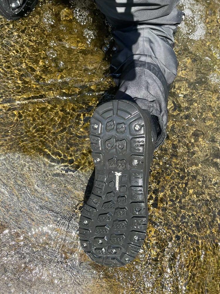 BESTGRIP Clavos para botas de pesca de goma, bota SCAFANDRO N. 20 clavos con llave de montaje