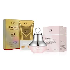 Ycz Neck-Eye Care Tightening Revitalizing Set -Smooth of Fine Lines Eye Neck Treatment Skin Moisturizer Deep Moisturizing Skincare