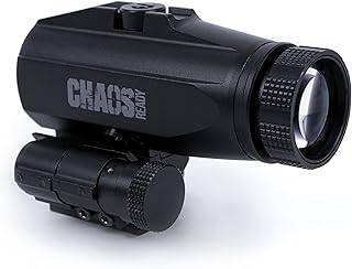 Chaos Ready Red Dot Magnifier | 3X Magnifier Flip to Side Mount | Magnifier Scope with QD Side Flip Away | Adjustable Focus Sight Magnifier Scope for All Picatinny Rails - CHAOS READY OUTDOOR GEAR