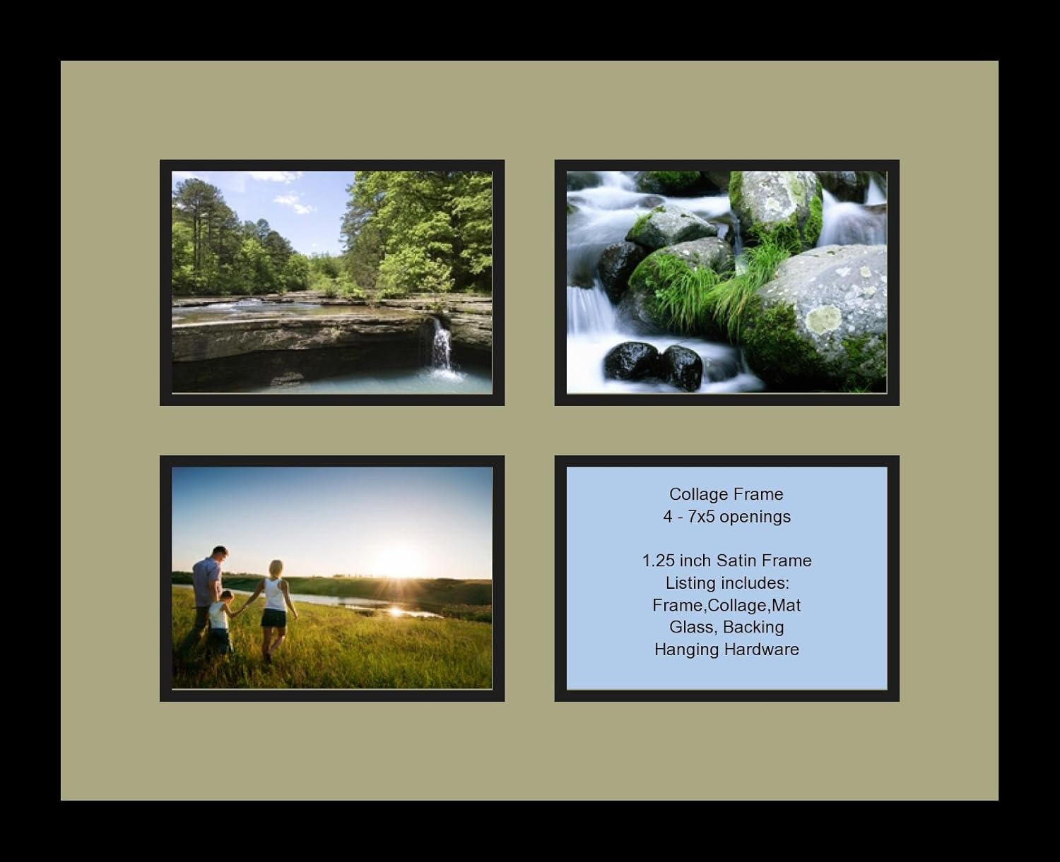 Art to Frames DoubleMultimat12861/89FRBW26079 Collage