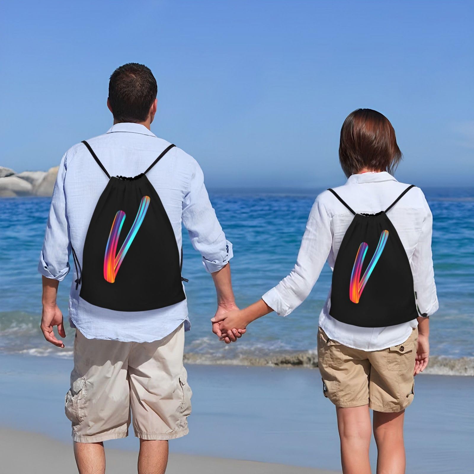 Mochila deportiva con cordón para gimnasio para mujeres y hombres