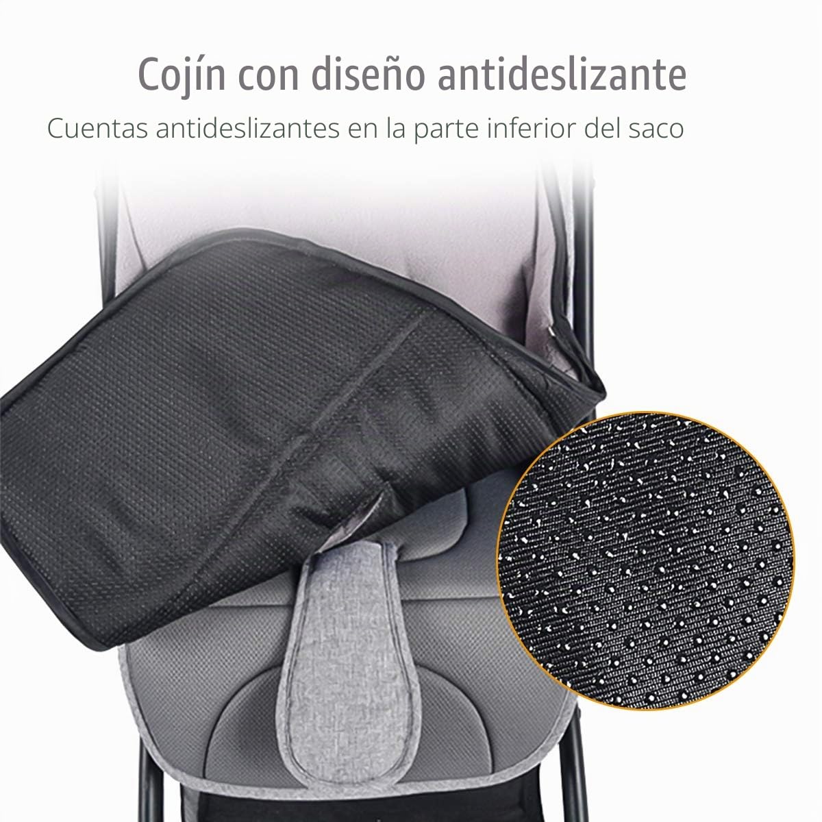 SONARIN Saco Silla de Paseo universal, Impermeable y a prueba de viento,Protección antideslizante,Cosy Toes, Forro Polar térmico Deluxe,para Sillas de paseo,Cochecito