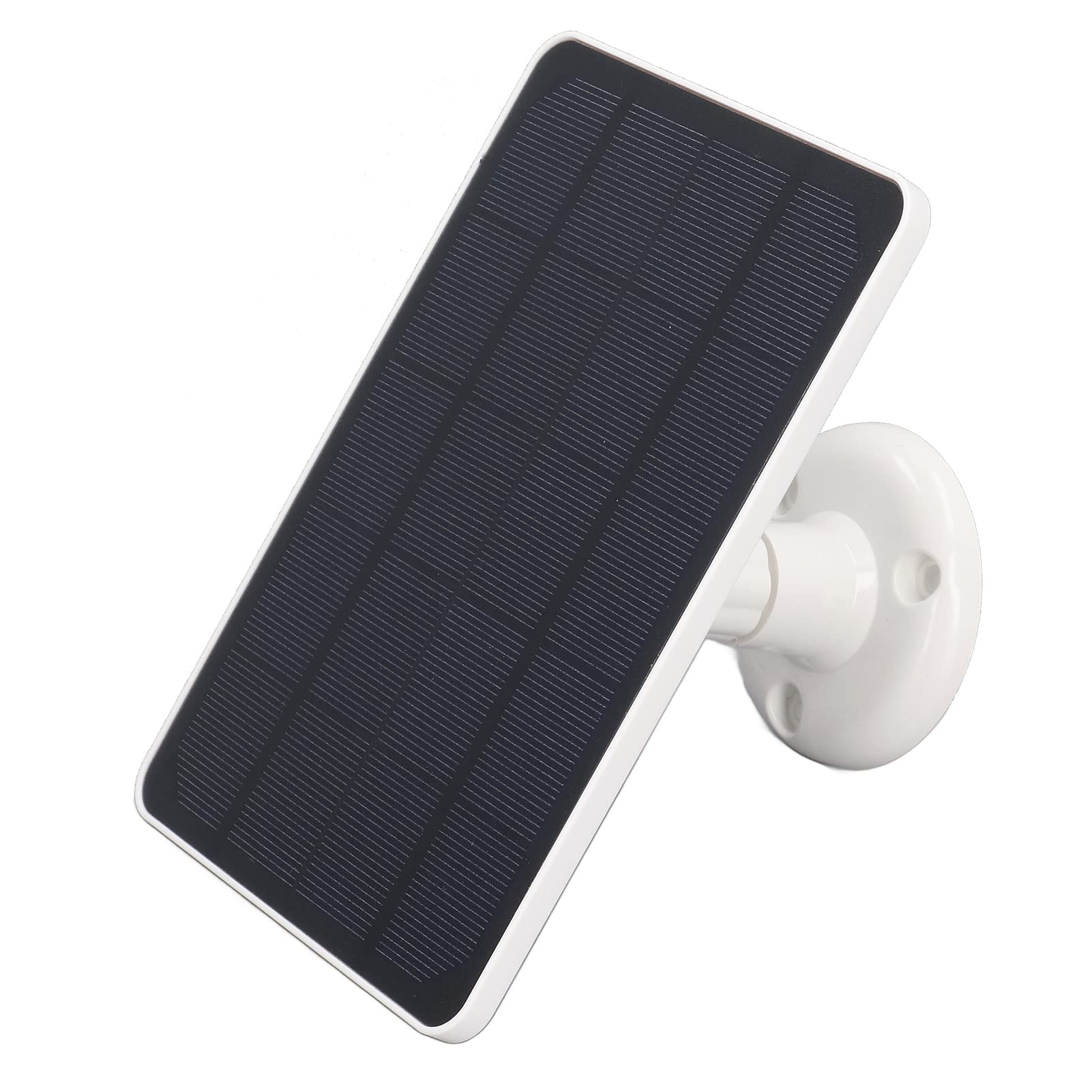 4w 5v solar panel for outdoor camera, for ring security camera with micro usb interface, for blink floodlight camera, solar power for home security system, spotlight