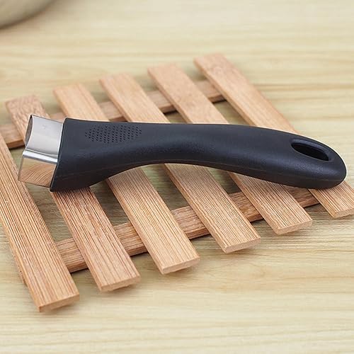 Miniatura 7 de Reemplazo universal de mango largo, mango extraíble de empuñadura,Mango de tapa de olla de utensilios de cocina, mango de olla a prueba de