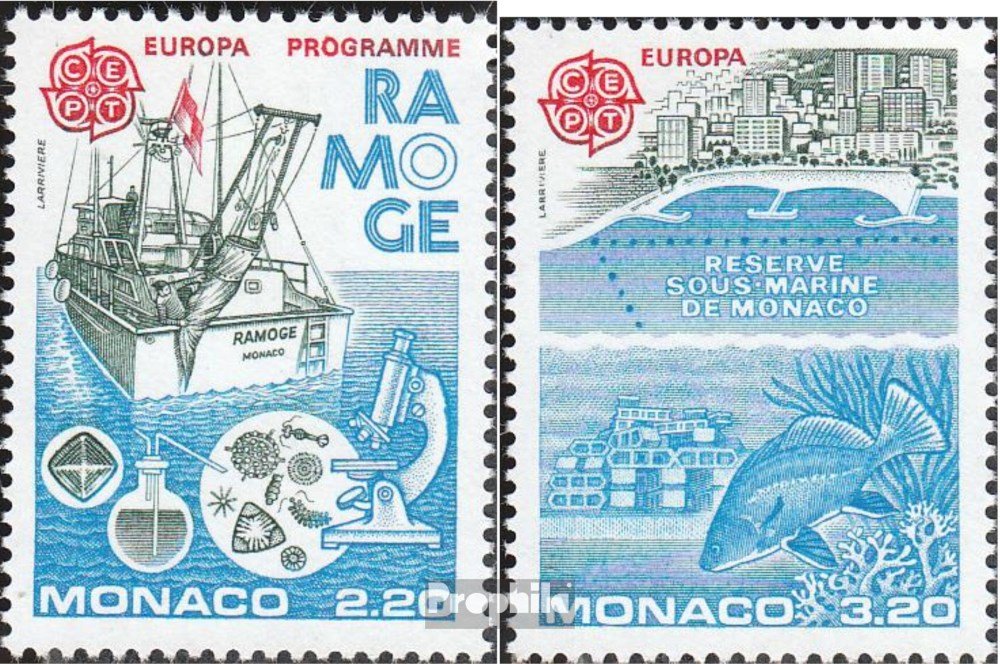 Mónaco 1138-1140 (completa.edición.) Nuevo Con Goma Original 1974