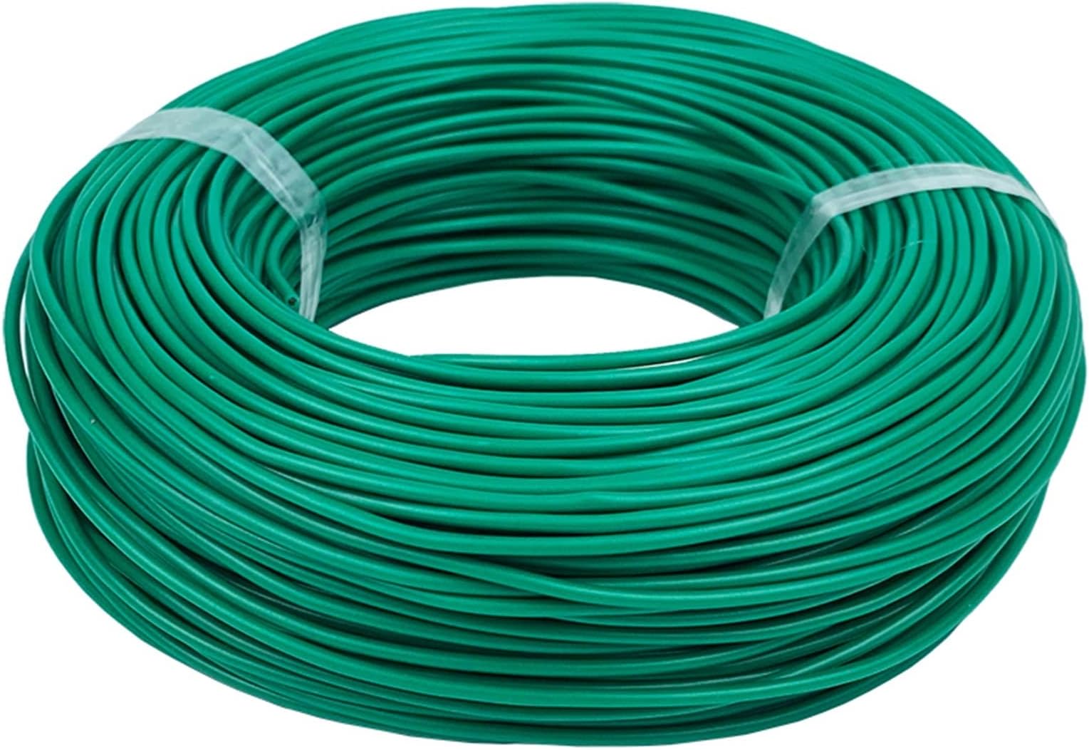 RV Fine Wire Stranded Copper Cable 220V Electric PVC Single Cores Annealed Wires Power Cables Led 14awg 10 12 14 16 18 Awg Awge Wire and Cable (Color : Green, Length : 5m)
