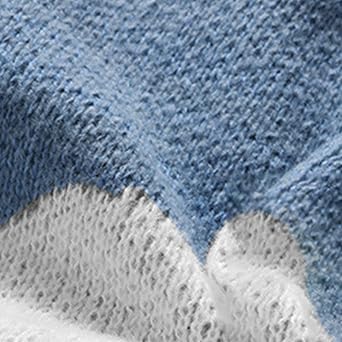 Pullover Sweaters for Men Graphic Long Sleeve Funny Print Crewneck Sweaters Loose Fit Cable Knitted Sweaters Fall