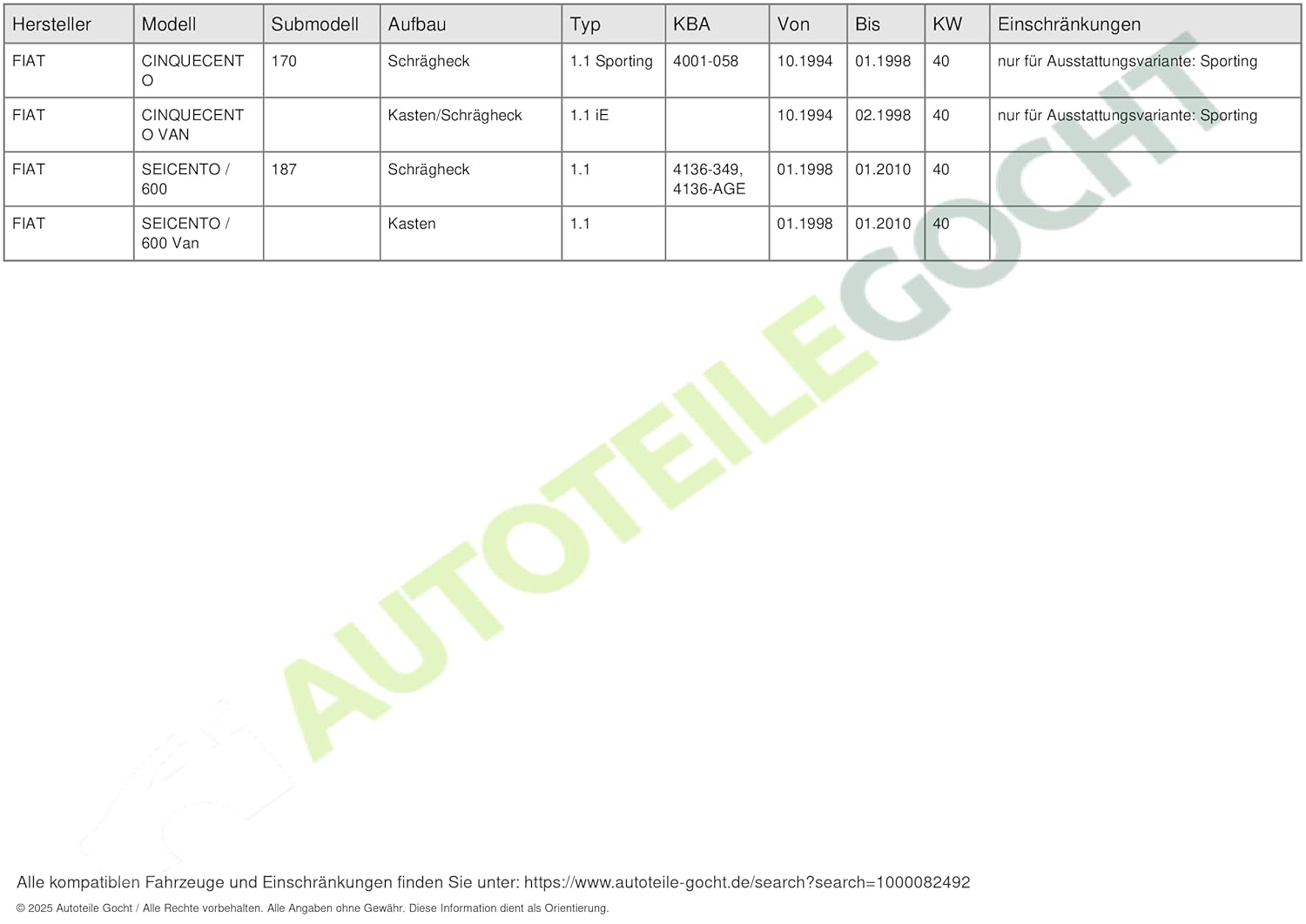 Magneti Marelli 941319170012 Ignition Cable Kit