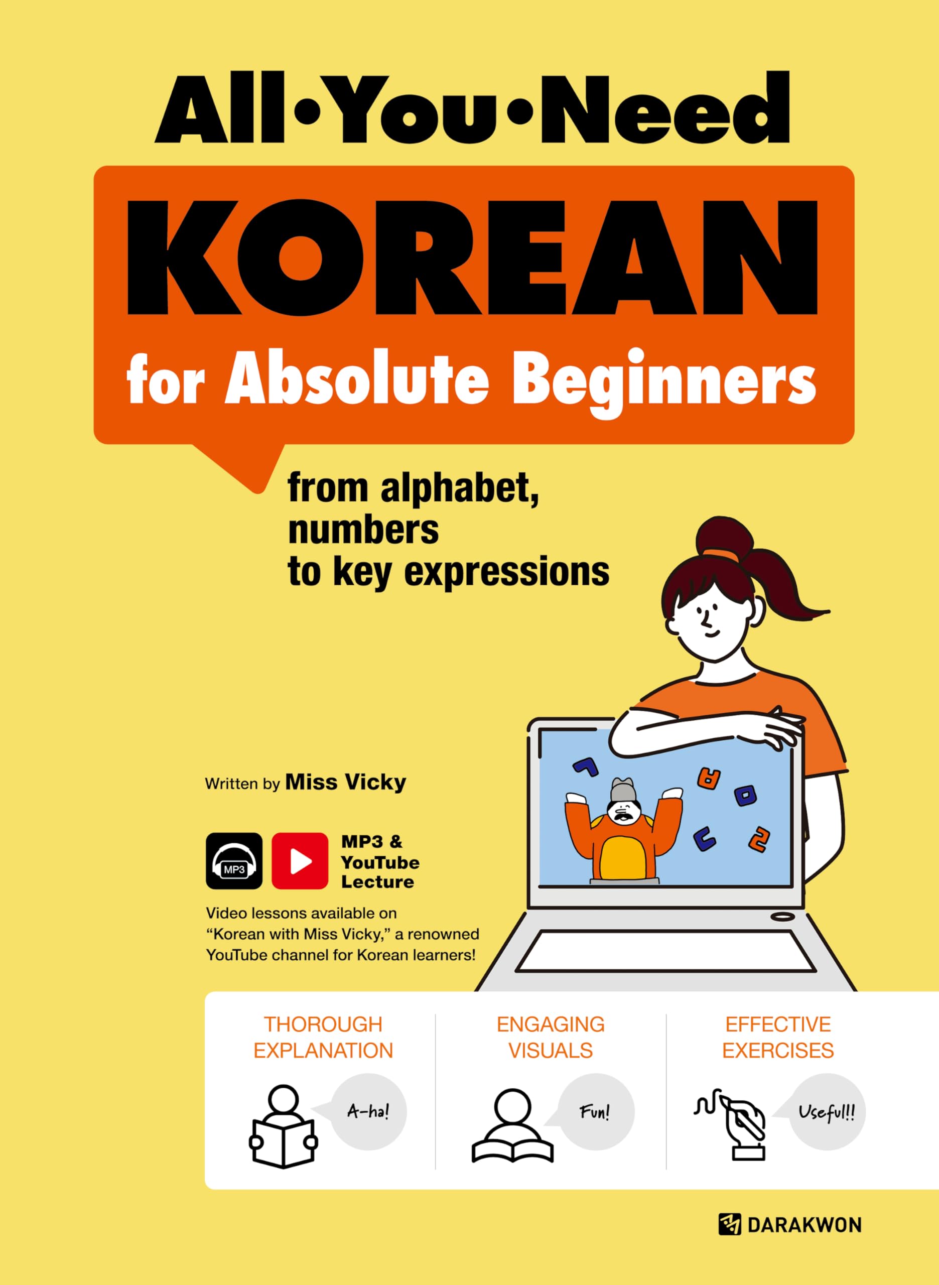 All You Need | Koreanisch Kurs | All You Need KOREAN for Absolute Beginners: From alphabet, numbers to key expressions; Free YouTube Lectures + MP3 Download