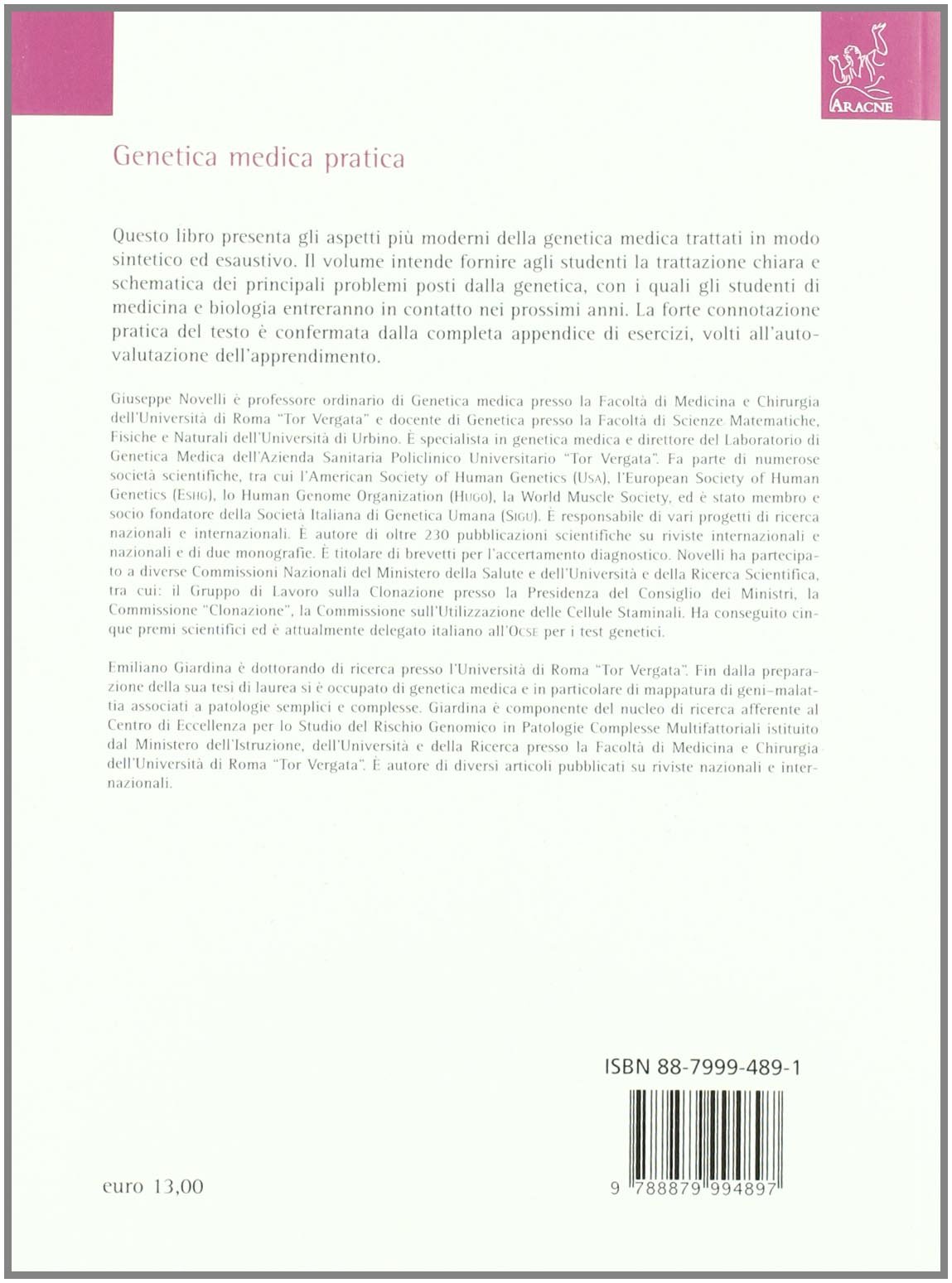 Genetica medica pratica