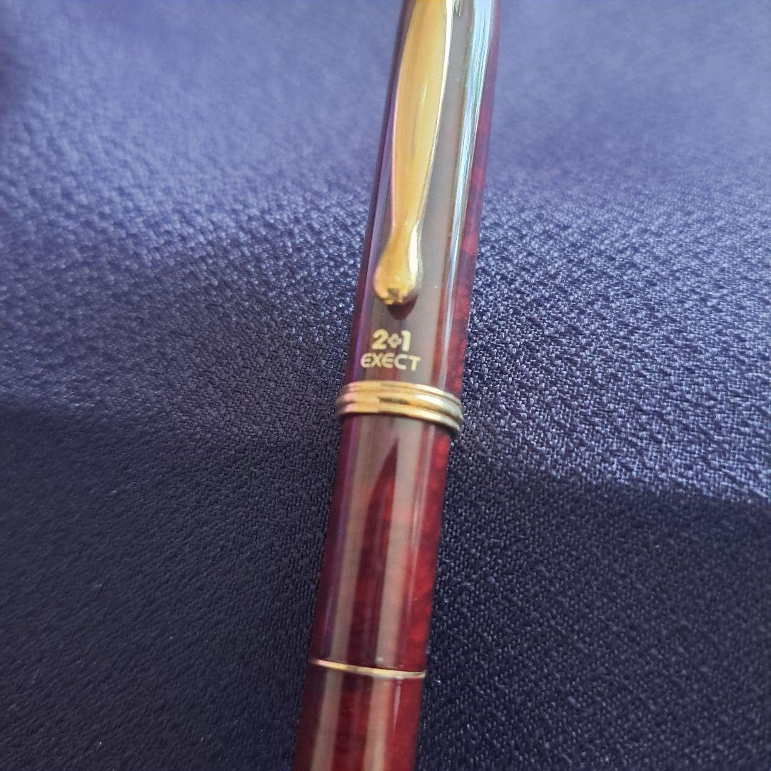 PILOT EXECT 4C BLACK&RED 多機能ペン PILOT EXECT 4C BLACK&RED 多機能ペン 筆記具