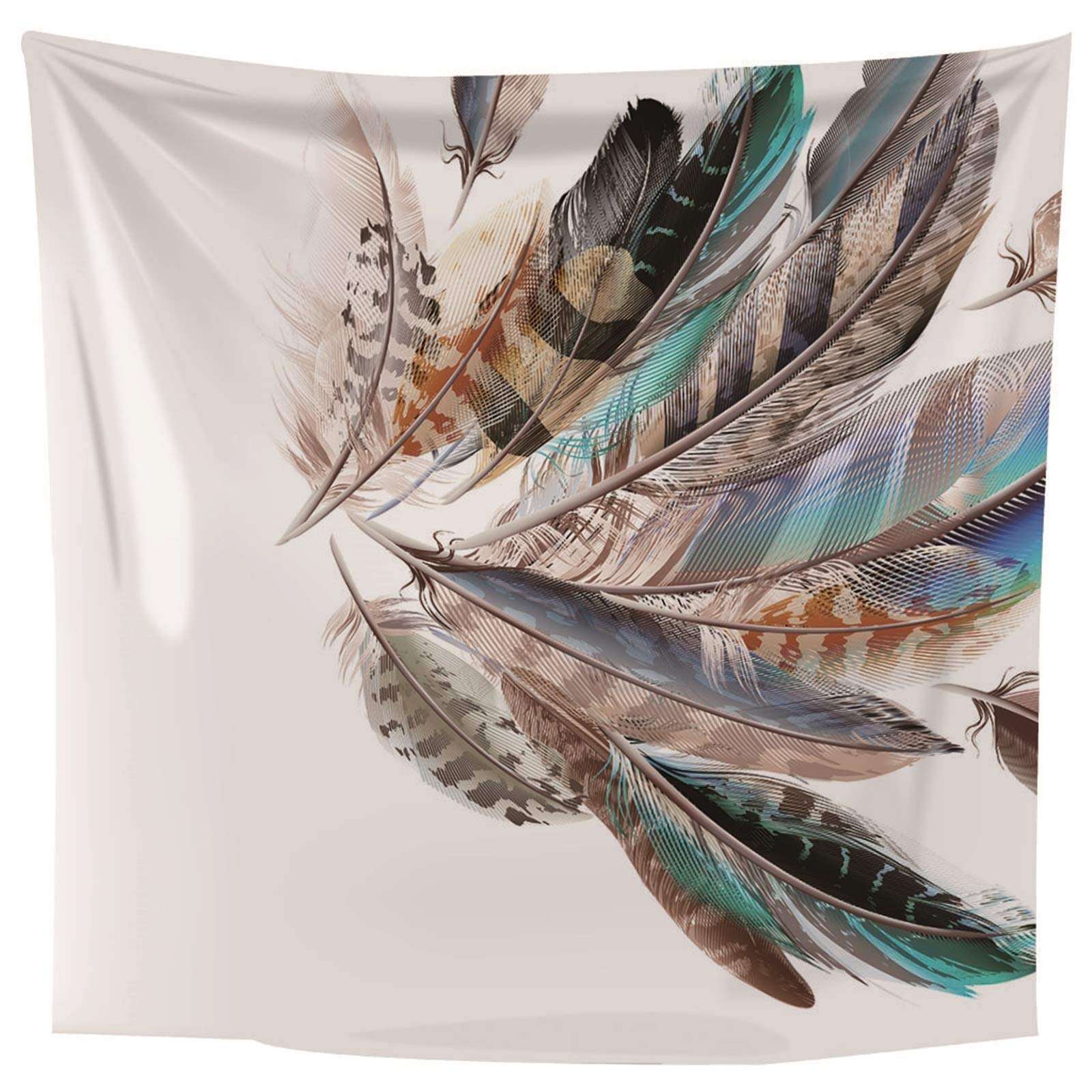 Aeici Tapices Om, Tapiz Sofa Plumas Tapices De Pared Pareo/Toalla De Playa Grande, Sofá(300X260Cm)
