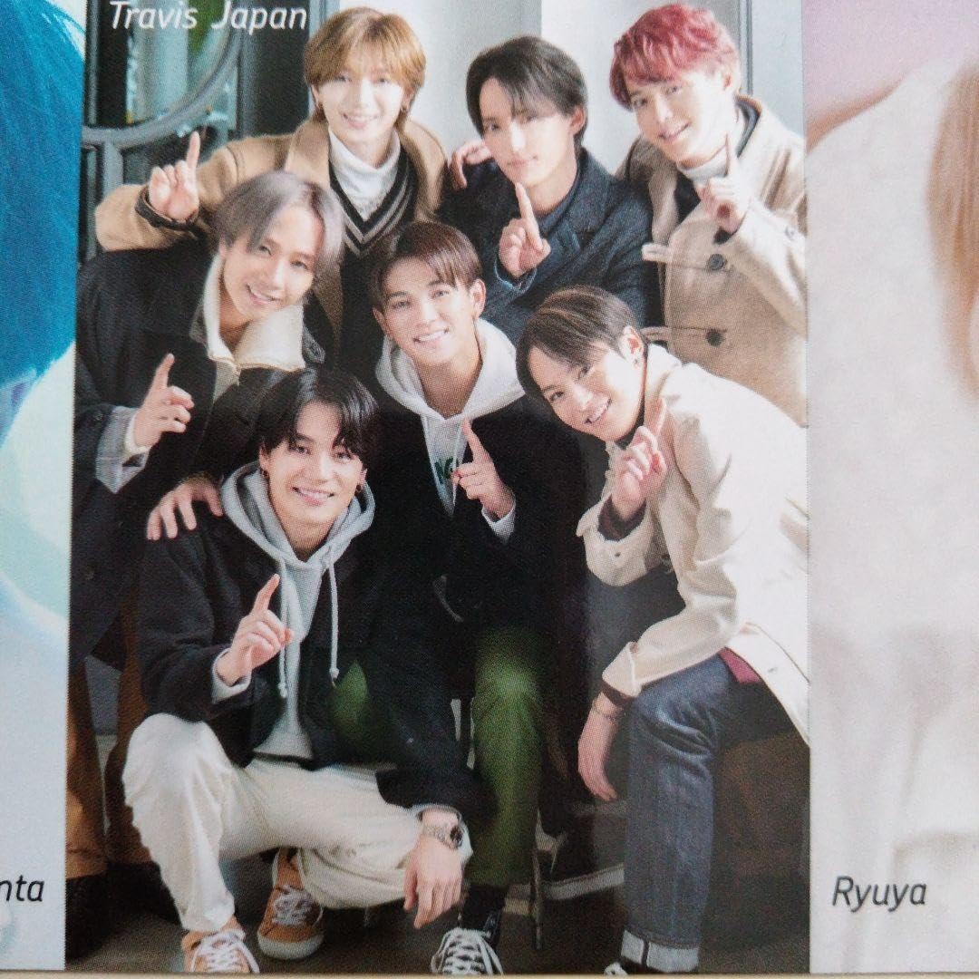 Amazon.co.jp: Travis Japanミニ厚紙カード 裏面、色々な方達