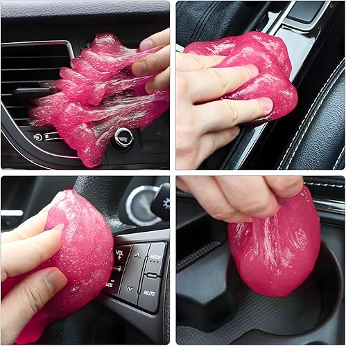 Vista 39 de Moly Magnolia Gel de limpieza para automóvil, masilla universal para detallar, herramientas de detalle de gel limpiador de interior del automóvil