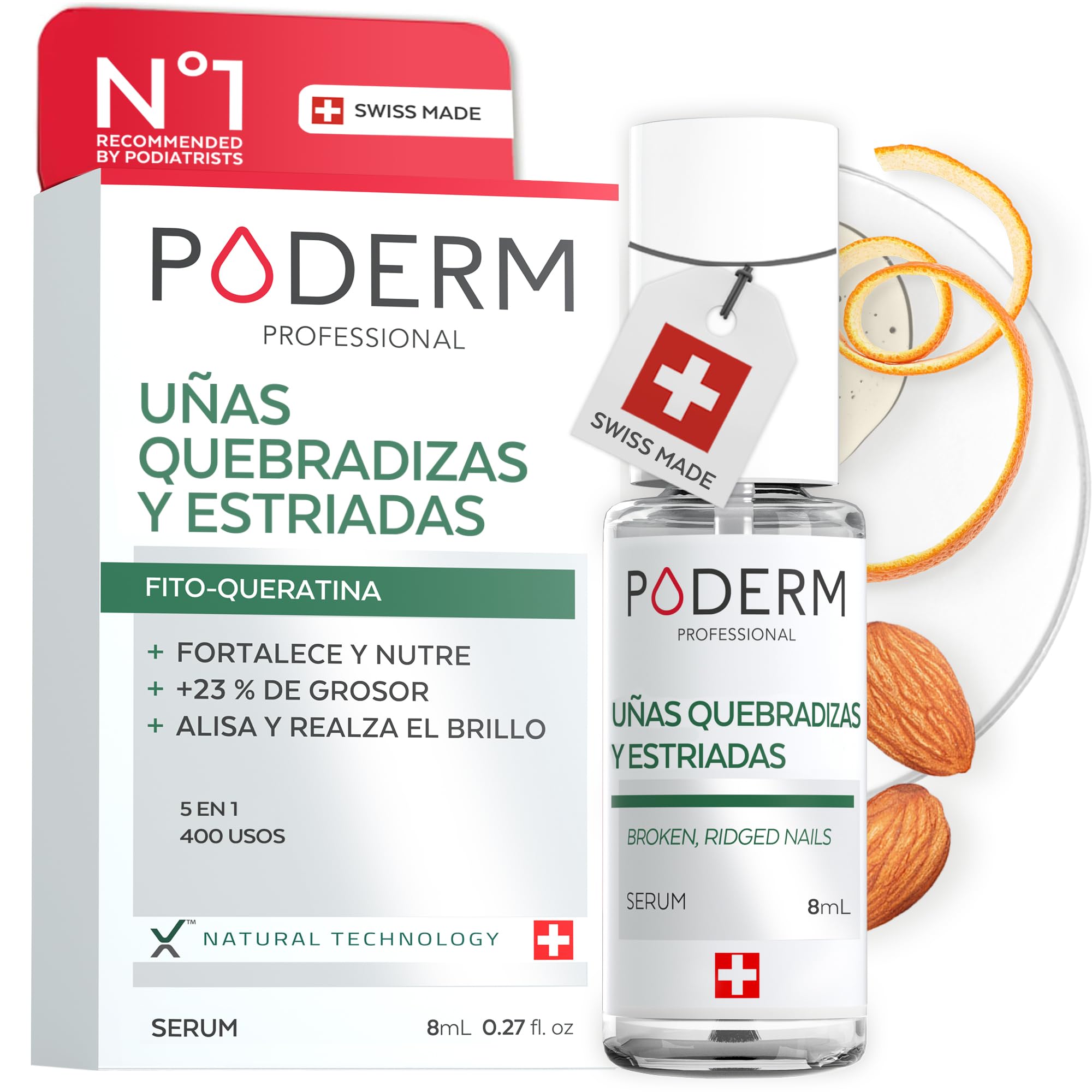 Oferta: PODERM UÑAS FRÁGILES, RAYADAS Y DEBILITADAS | Tratamiento