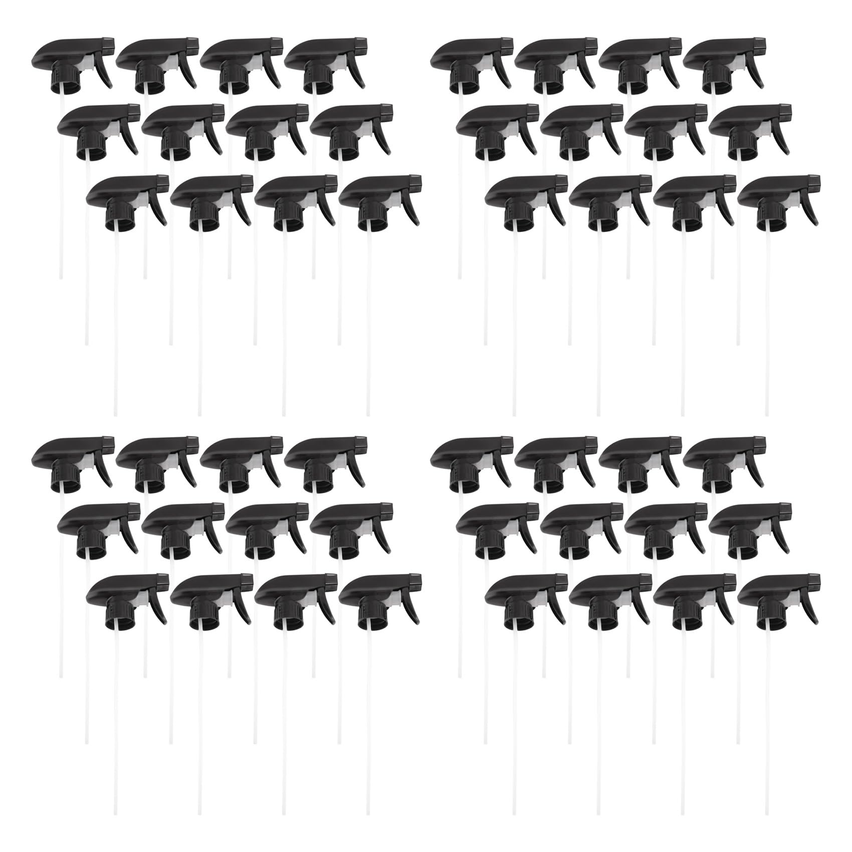 Jnchdghwa 48 Pcs Trigger Sprayer Bottle Nozzle Head - 28/410 Neck Bottle Size