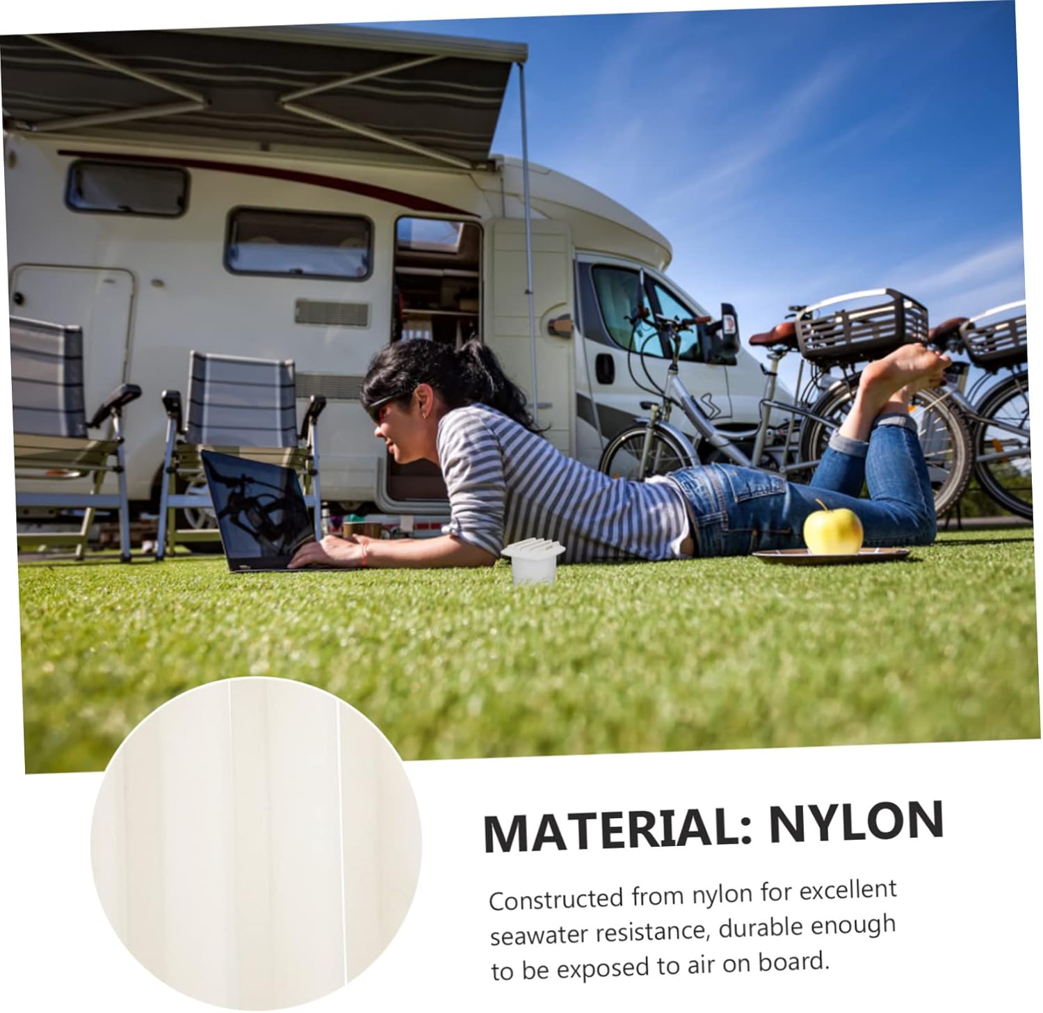 Zerodeko 5pcs Vent Cover Weather Resistant Exterior Wall Vent for Rv Boat Car Breathable Louvered Design Easy Install Ventilation for Outdoor Indoor Use