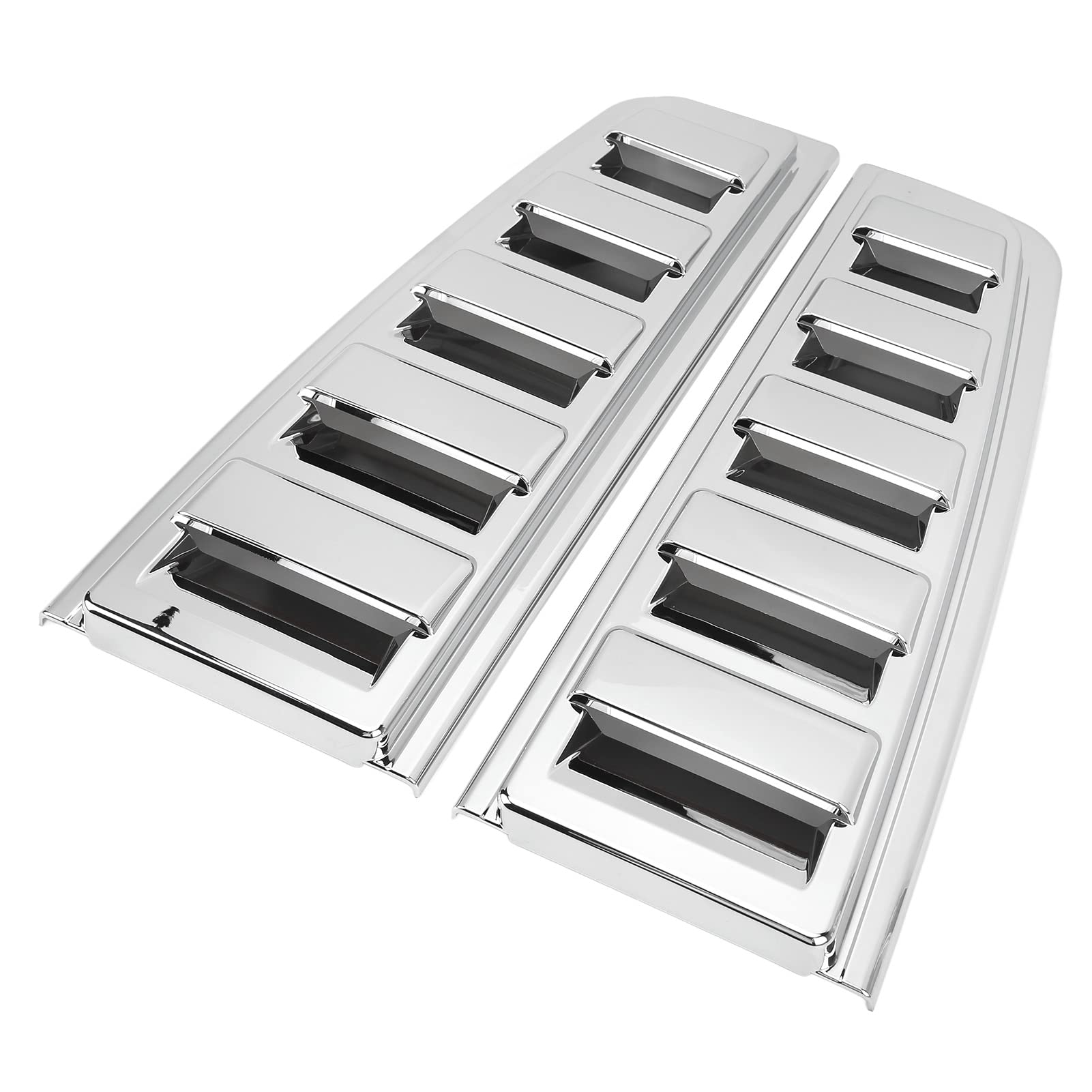 Cornice Decorativa per Fanale Posteriore per Auto, 2 Pezzi, Sostituzione Lucida Antiruggine per H2 2003‑2009, Migliora L'aspetto e Protegge Dai Graffi