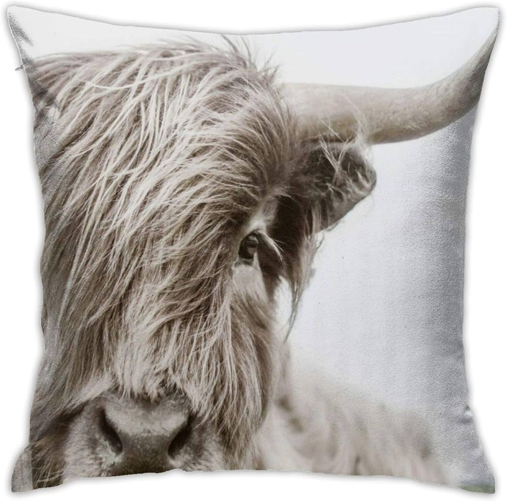 cow cushion cover