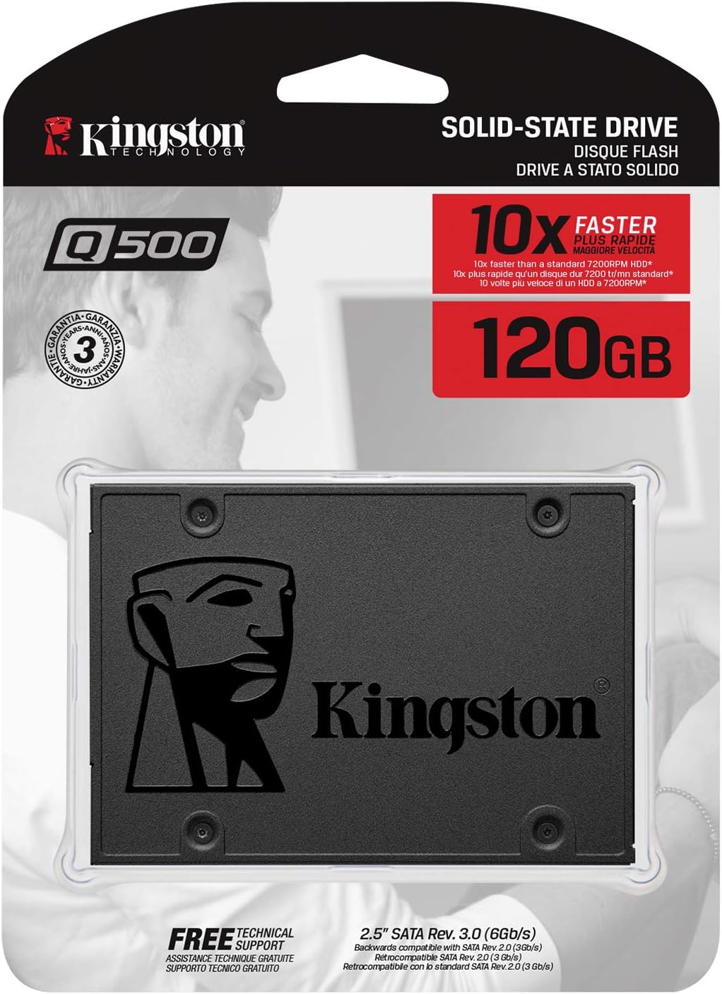 Kingston 120GB Q500 SATA3 2.5 SSD
