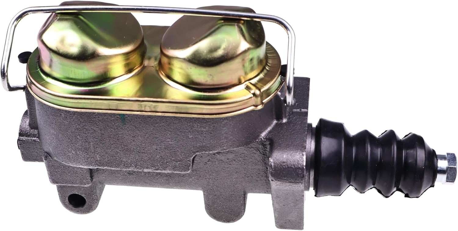 Master Cylinder Compatible with Case 450C 480D 480LL 580D 580E 580G 580SD 580SE 455C 850D 855D 480E 480F 480LL 584D 584E 585D 585E 586D 586E Replaces D126695 D120090 D131596 D127519