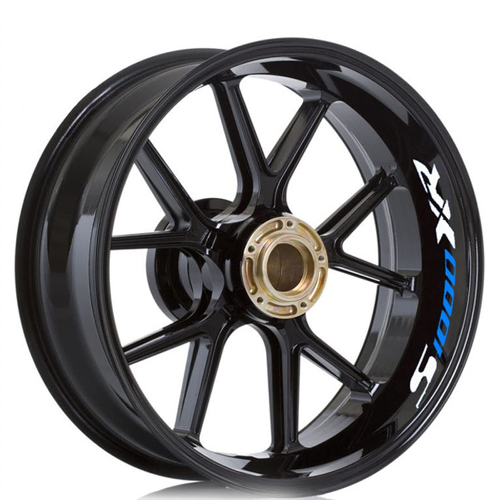 Décalcomanies jante réfléchissante moto BMW S1000XR kit autocollants