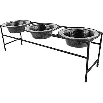 etna wooden multi cat feeder