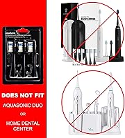 Vista 8 de AquaSonic Cabezales de cepillo de repuesto originales Proflex Aceptado por ADA para dientes más blancos y cuidado de las encías Compatible
