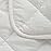 NTBAY Down Alternative Toddler Comforter, Lightweight and Warm Solid Color Baby Crib Quilted Blanket, 39x47 inches, White