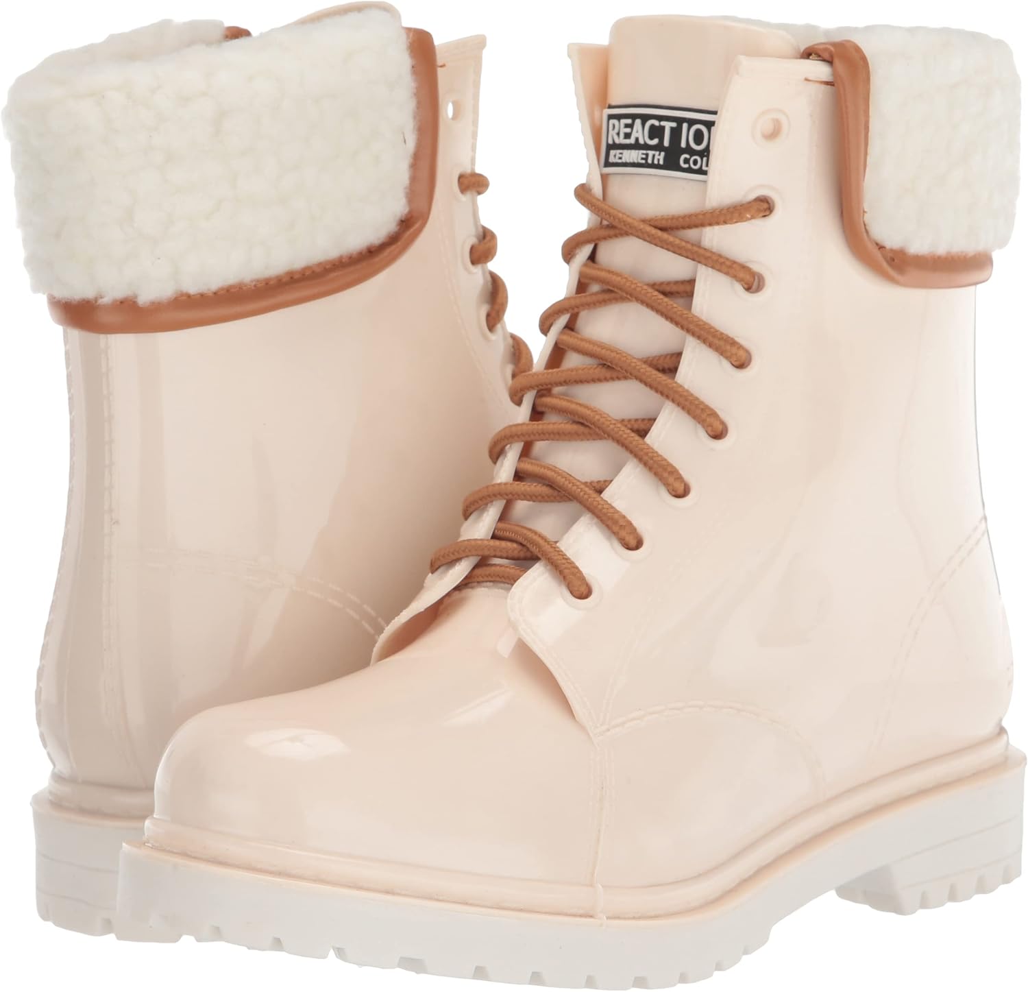Kenneth Cole REACTION womens Rain Lace Up Cozy