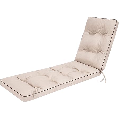 Polsterauflage für Sonnenliege Liegestuhl Liegenauflage Auflage