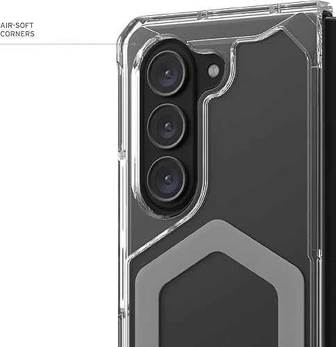 Miniatura 4 de URBAN ARMOR GEAR Versión actualizada Funda UAG para Samsung Galaxy Z Fold 5 2023 Plyo Pro IceSilver, transparente resistente y antiamarilleo,