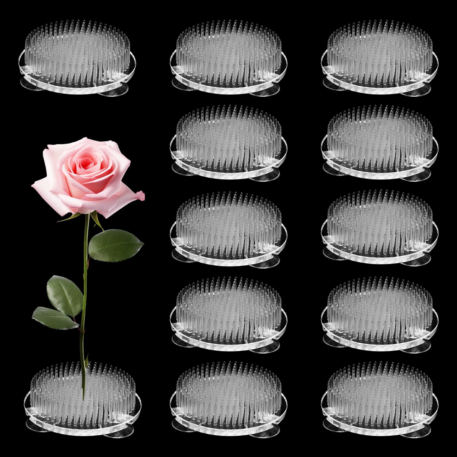 Amazon.com: 12 Pcs Plastic Flower Frog, 2.76 Inches Expertly