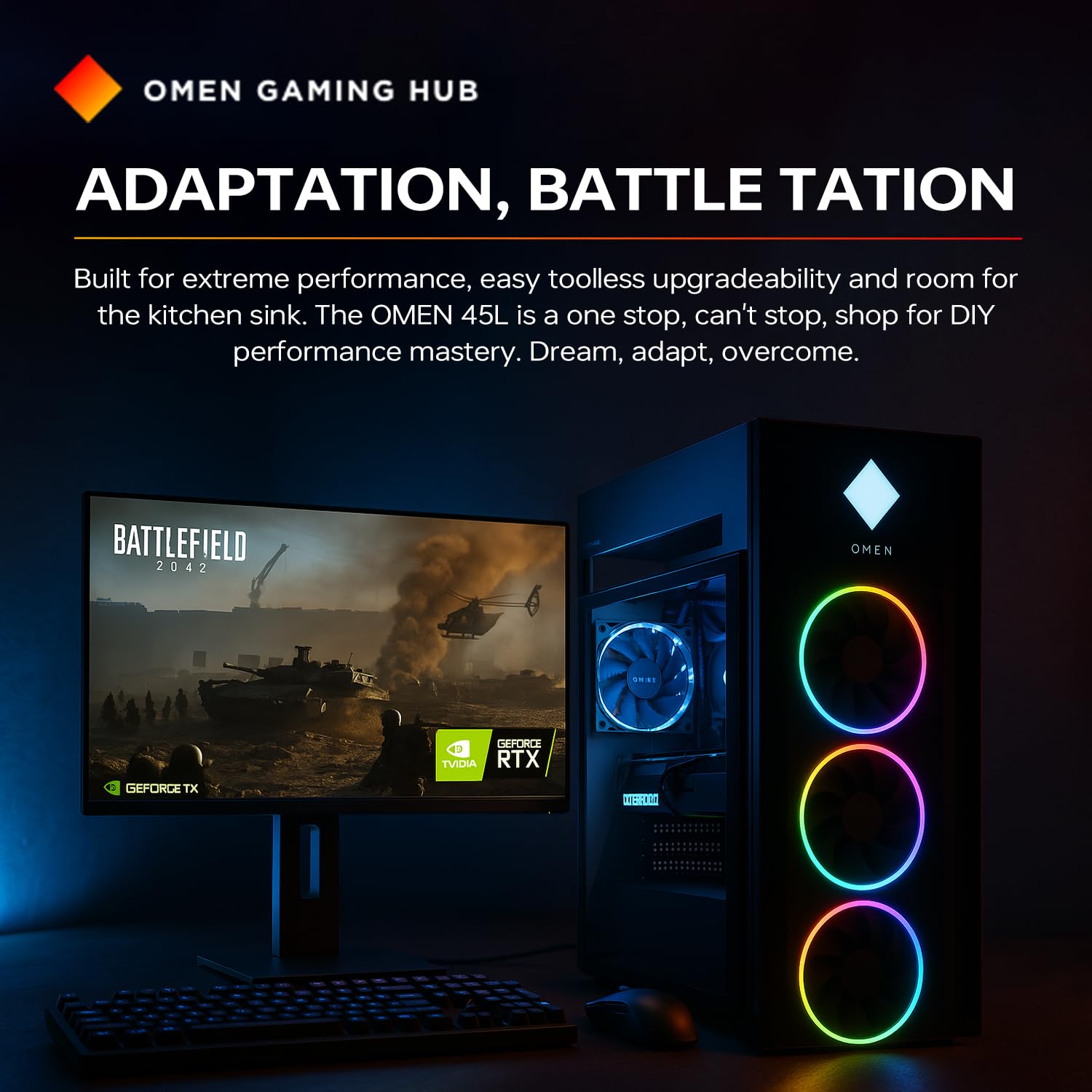 Amazon.com: HP OMEN 45L GT22 RTX 5090 Gaming Desktop, Intel Ultra