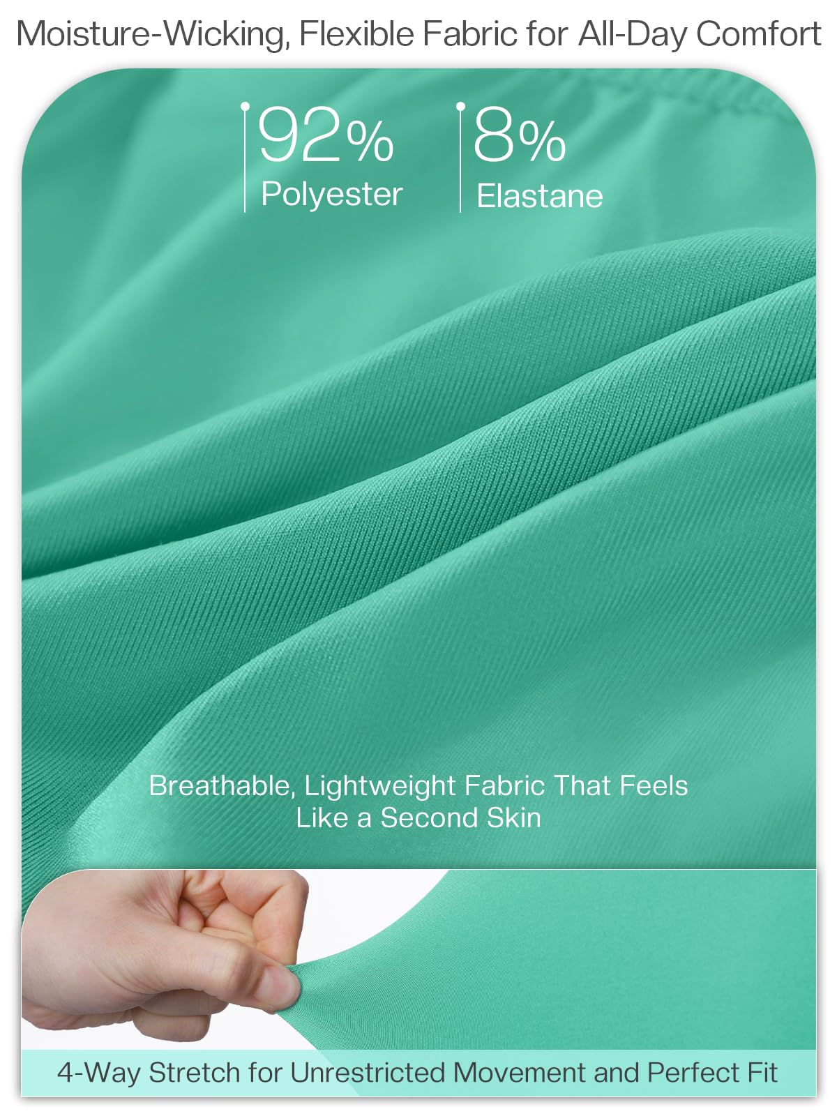 BERGRISAR Cuissard de cyclisme rembourré 4D pour femme avec gel