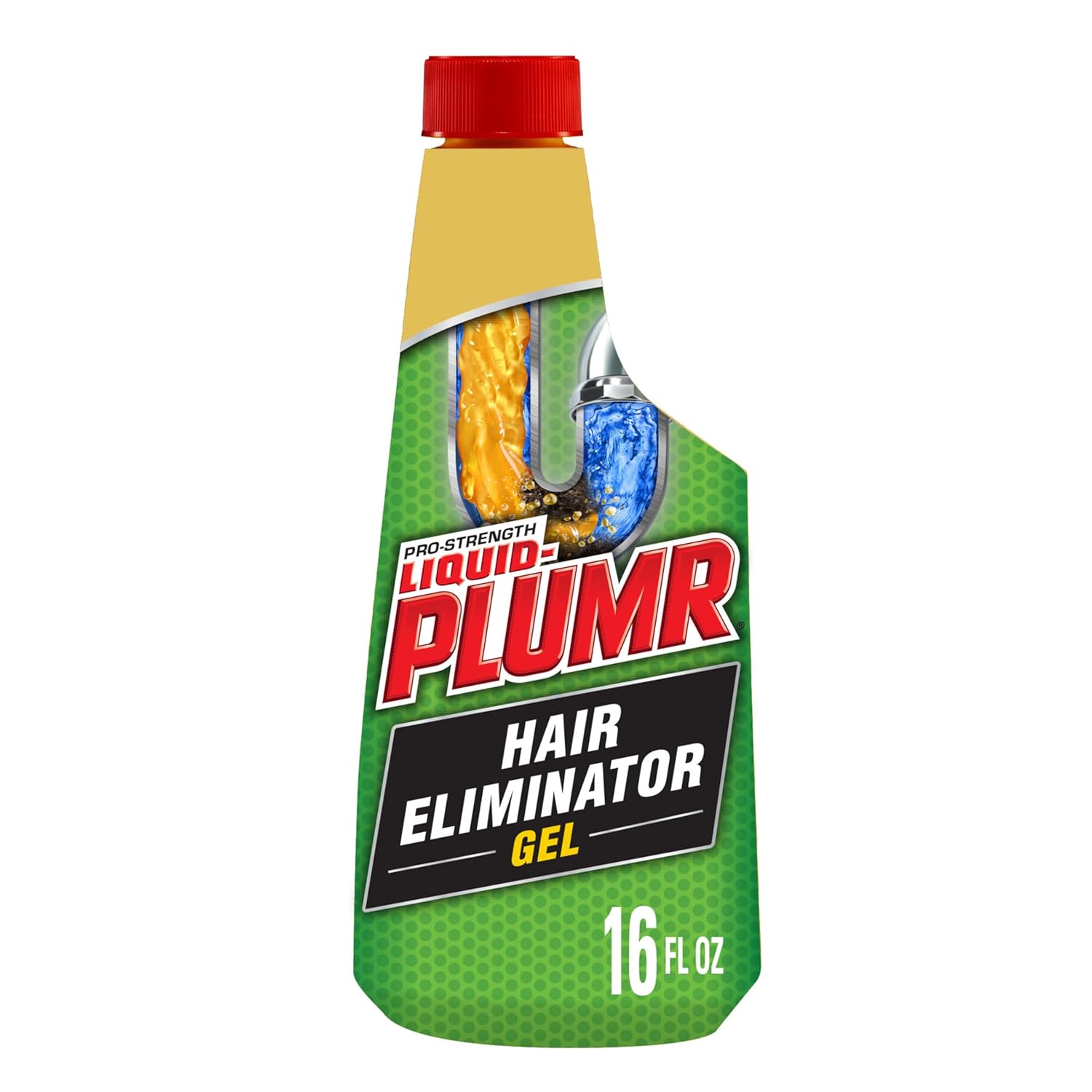 Liquid-Plumr Pro-Strength Hair Eliminator Gel Clog Remover Hair Clog Remover and Drain Opener Safe for All Septic Systems
