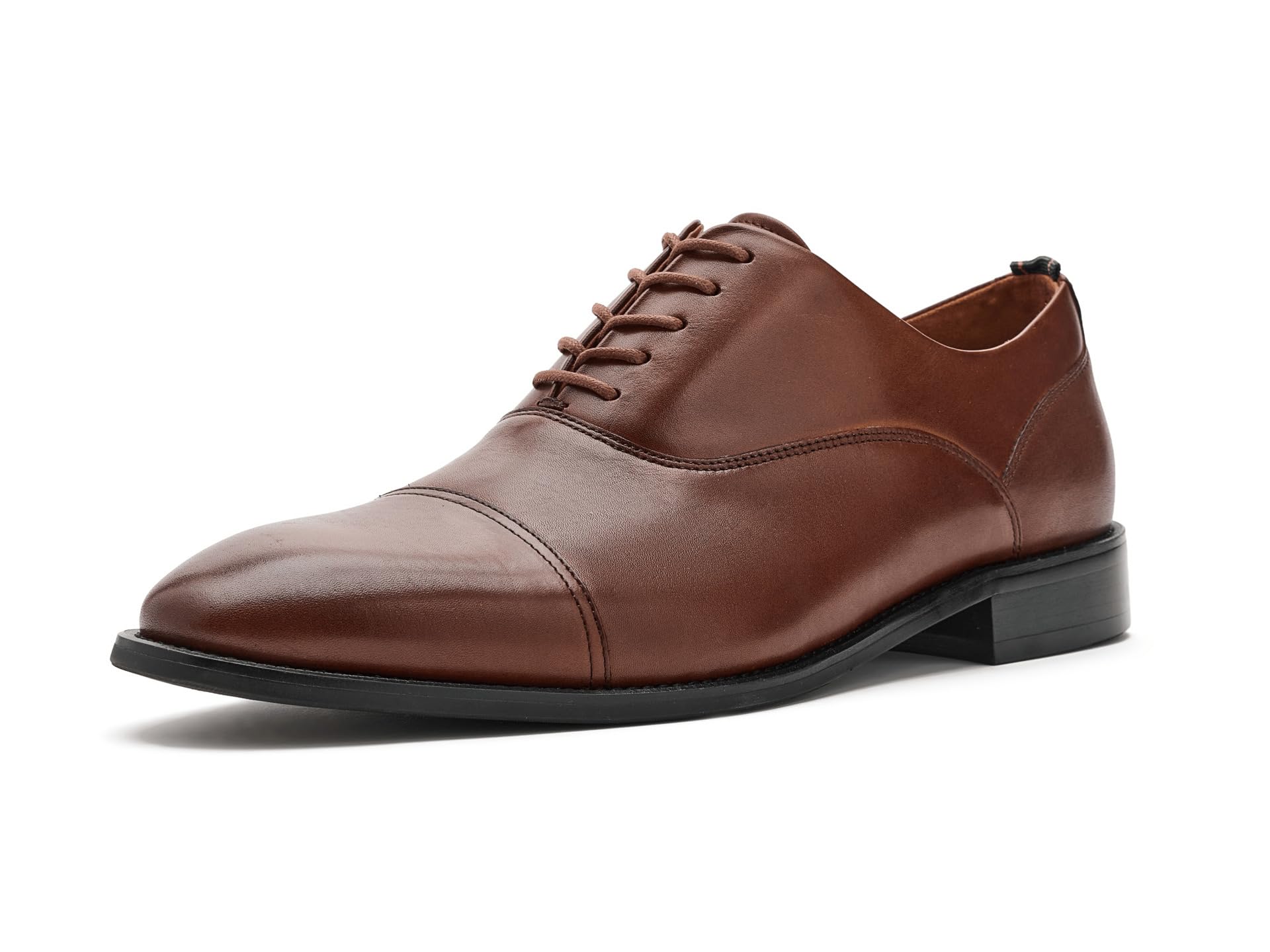 

                                                    Brooks Brothers Men's Cassel Cognac Leather Smooth