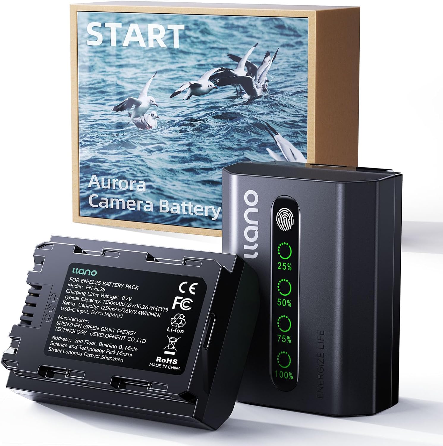 CM3 & NP-FZ100 Aurora Battery Set — Extended Shooting Power