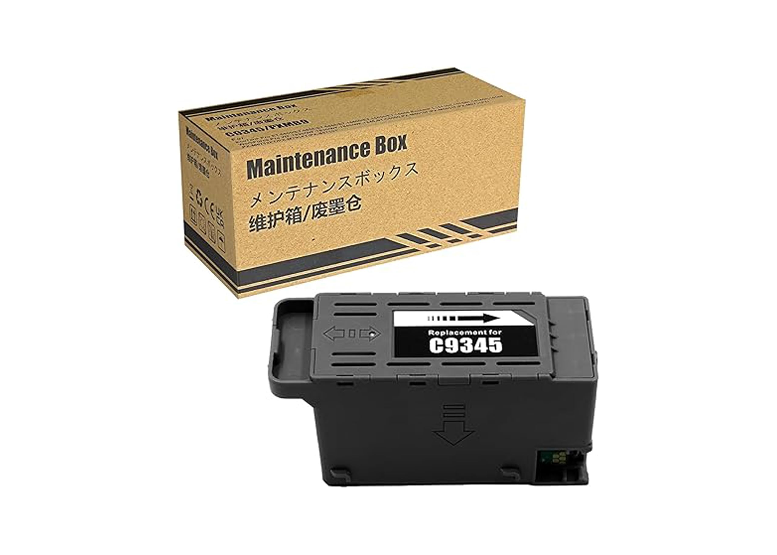 SALAAR Maintenance Box C9345 for L15150, L15160 Ecotank Pro Et-5800 Et-5880 Et-5850 Et-16600 Et-16650, Workforce St-c8000, L15150, L15160 Printer