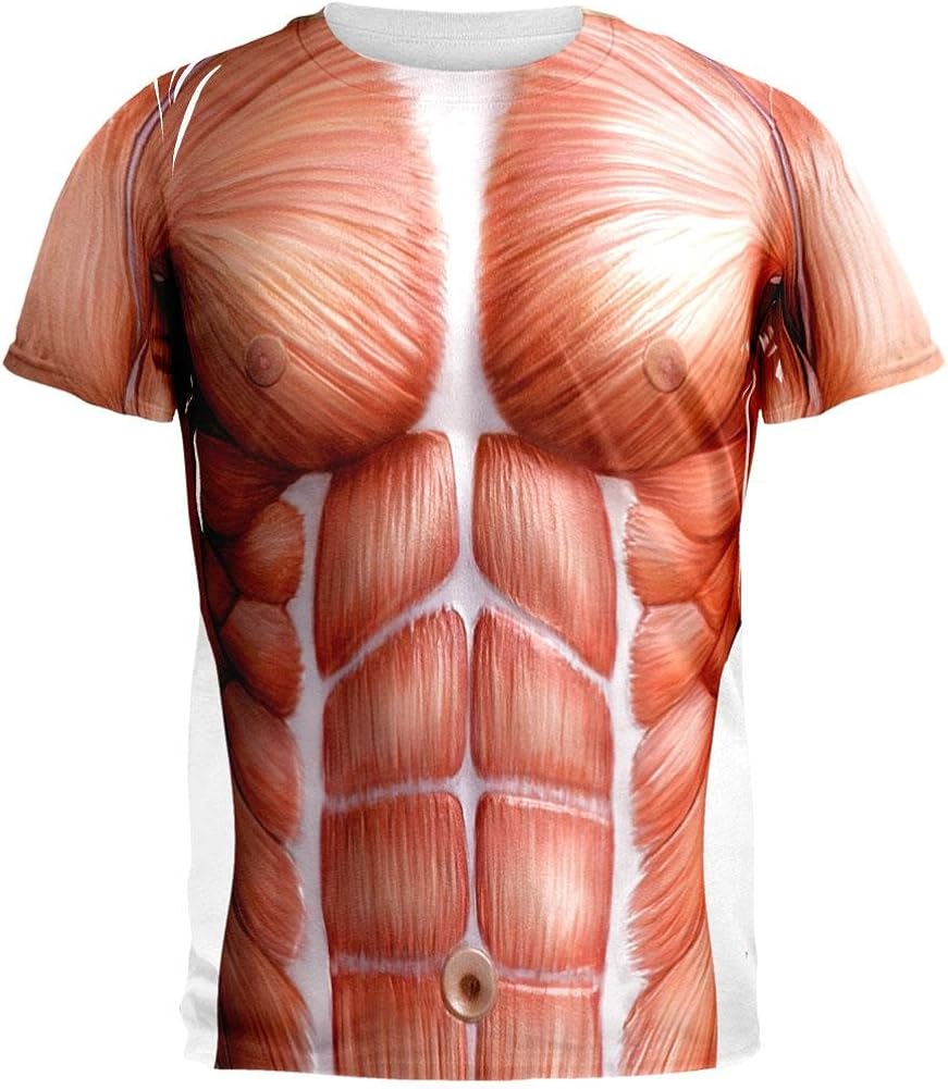 Old Glory Halloween Muscle Anatomy 