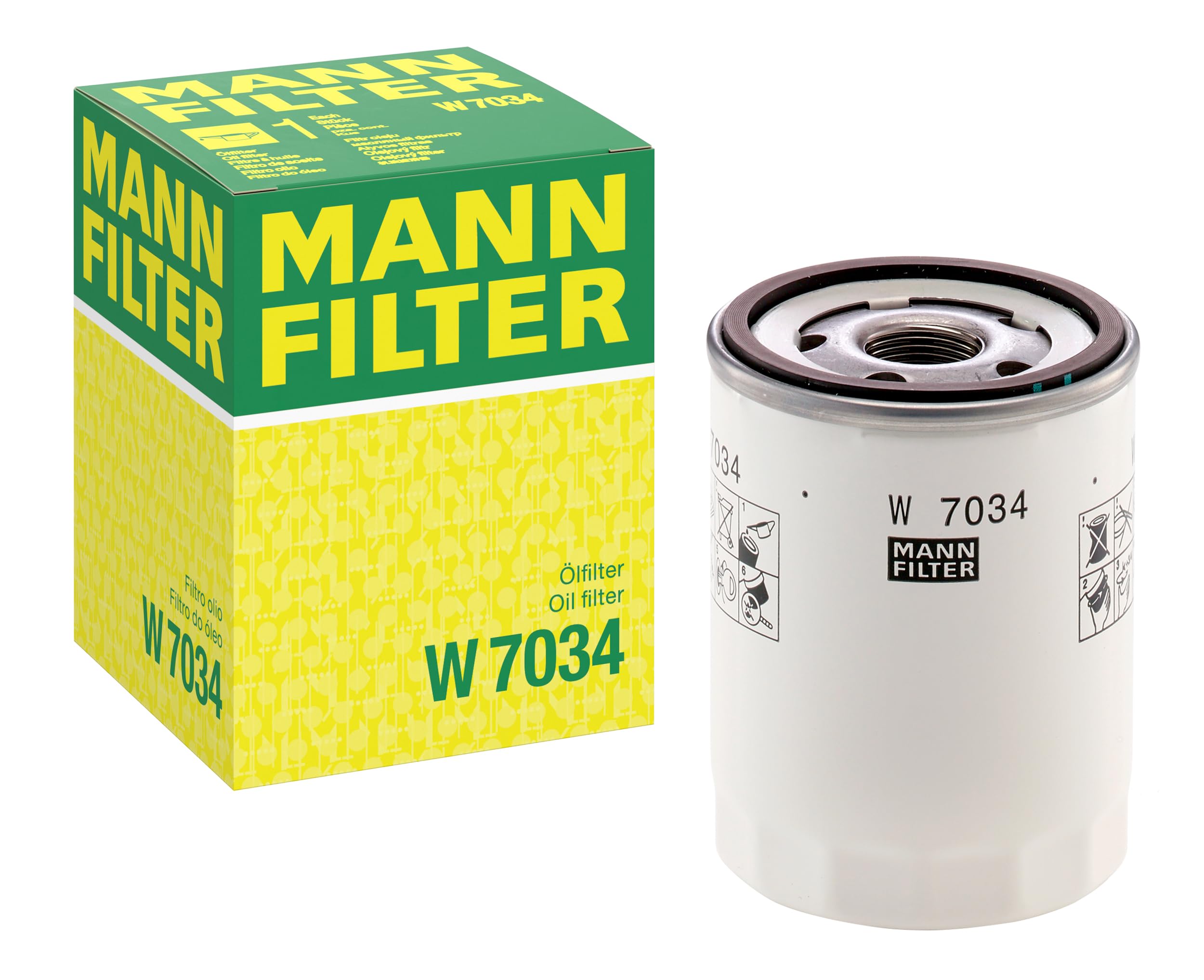 MANN-FILTER W 7034 Ölfilter - für Pkw + Transporter