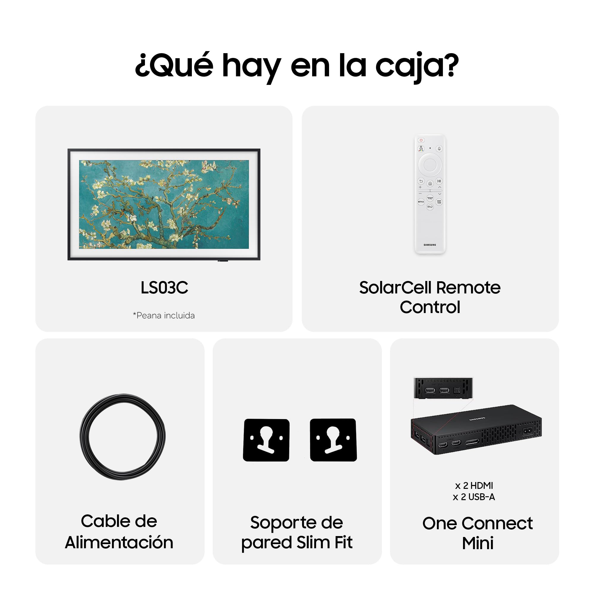 Samsung TV The Frame 2023 32 Pouces QLED TQ32LS03C, Écran Full HD Sans Reflets, Téléviseur Cadre Photo, Smart TV, Accès Art Store, Technologies OTS Lite et Q-Symphony, Accroche Murale et Pieds Inclus