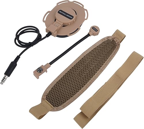 Miniatura 3 de Pdflie - Auriculares tácticos para disparos, caza, comunicación, airsoft, cancelación de ruido, auriculares Bowman Elite ii de un lado, micrófono de